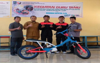 Hebat, Motor Listrik Karya SMKN 1 Woja Siap Dipamerkan di Kota Mataram